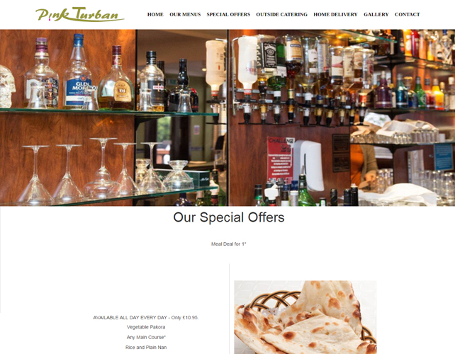 Restaurant Business Website